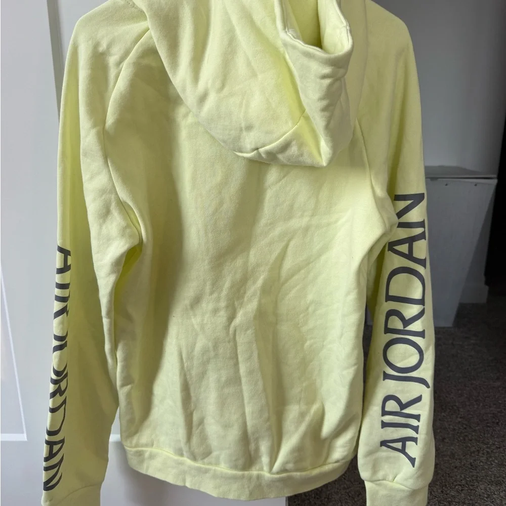Jordan Men's Light Yellow Hoodie